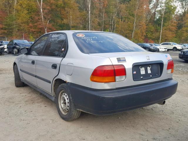 2HGEJ6629TH544402 - 1996 HONDA CIVIC DX SILVER photo 3