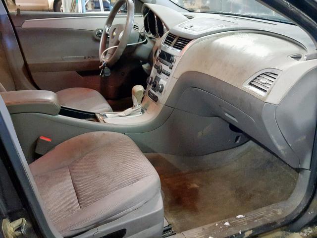 1G1ZA5EU7CF391512 - 2012 CHEVROLET MALIBU LS GRAY photo 5