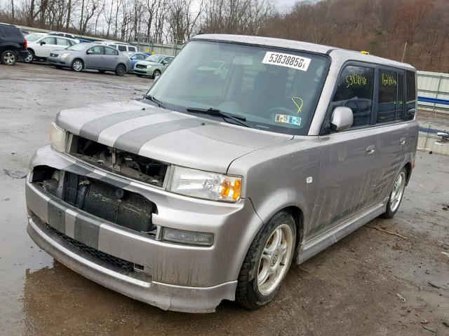 JTLKT324X50187423 - 2005 TOYOTA SCION XB Сұр фото 2