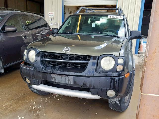 5N1ED28Y13C648140 - 2003 NISSAN XTERRA XE GREEN photo 2