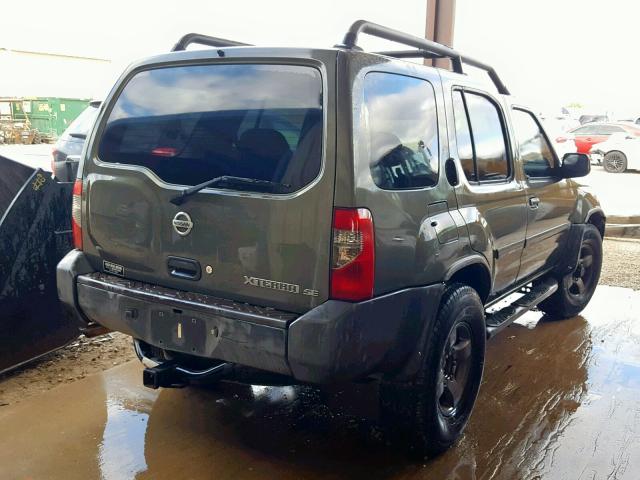 5N1ED28Y13C648140 - 2003 NISSAN XTERRA XE GREEN photo 4