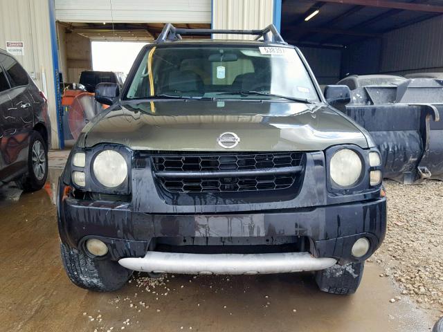 5N1ED28Y13C648140 - 2003 NISSAN XTERRA XE GREEN photo 9