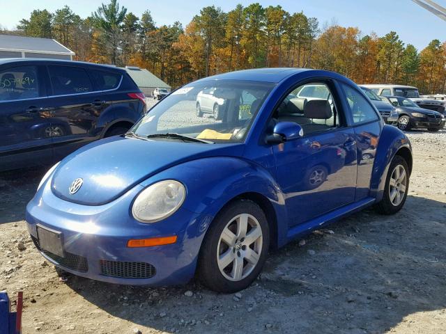3VWRW31C27M504912 - 2007 VOLKSWAGEN NEW BEETLE 蓝色 照片 2