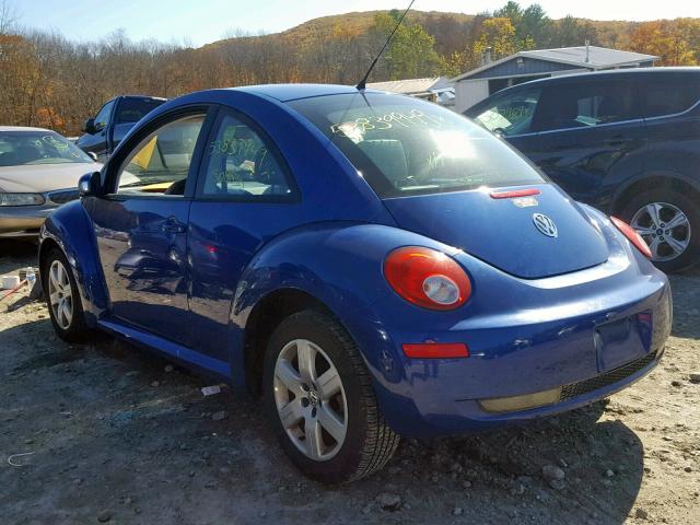 3VWRW31C27M504912 - 2007 VOLKSWAGEN NEW BEETLE 蓝色 照片 3