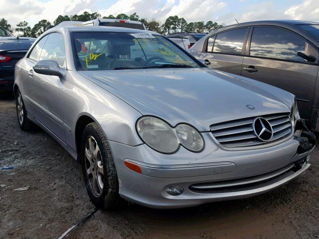 WDBTJ65JX3F062102 - 2003 MERCEDES-BENZ CLK 320C SILVER photo 1