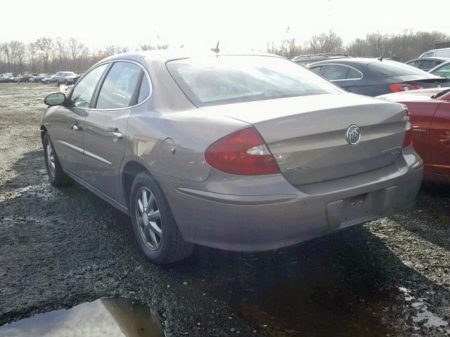 2G4WD582361182979 - 2006 BUICK LACROSSE C TAN photo 3