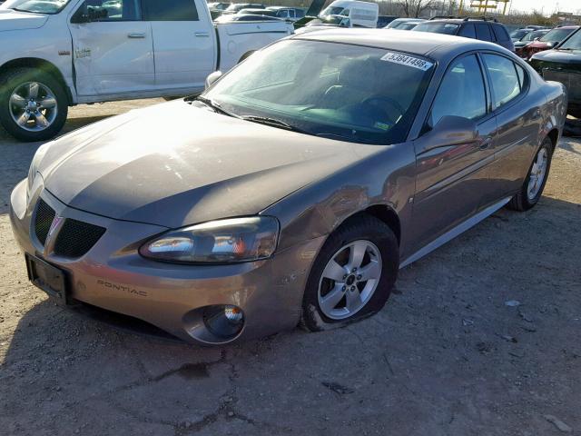 2G2WP552061251907 - 2006 PONTIAC GRAND PRIX GOLD photo 2