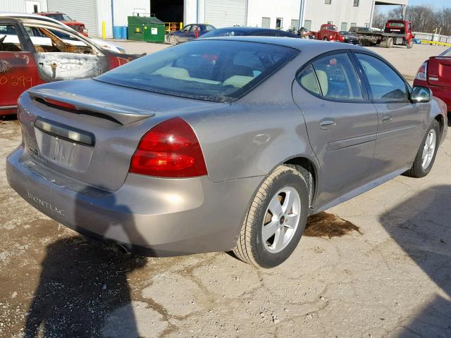2G2WP552061251907 - 2006 PONTIAC GRAND PRIX GOLD photo 4