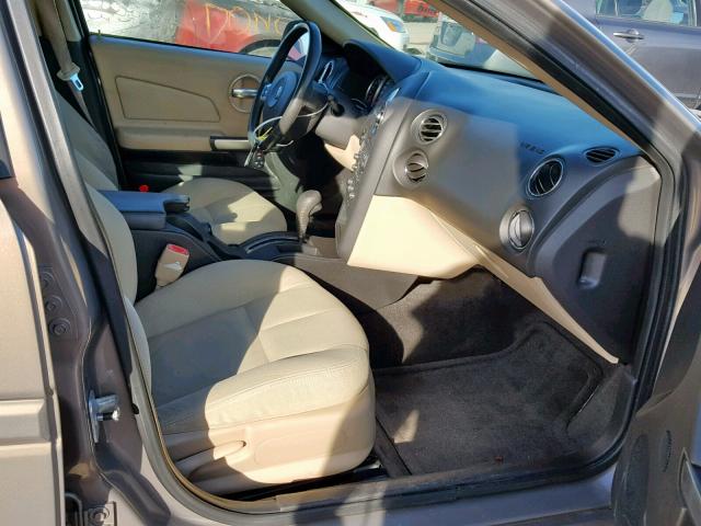 2G2WP552061251907 - 2006 PONTIAC GRAND PRIX GOLD photo 5