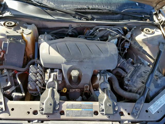 2G2WP552061251907 - 2006 PONTIAC GRAND PRIX GOLD photo 7