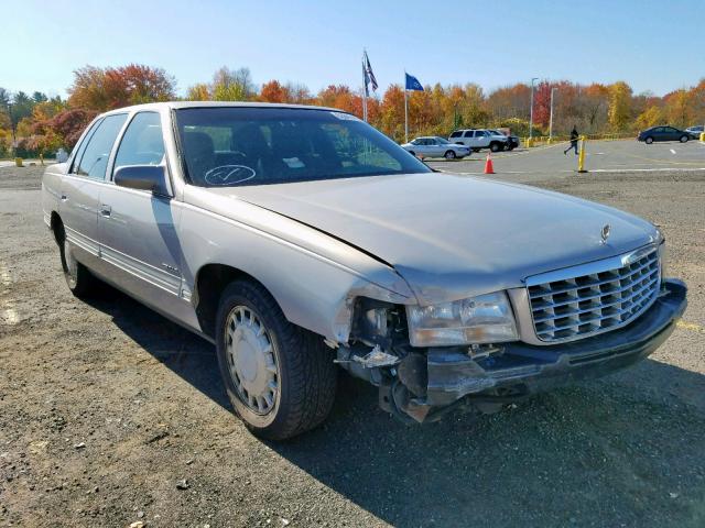 1G6KD54Y4WU727348 - 1998 CADILLAC DEVILLE SILVER photo 1