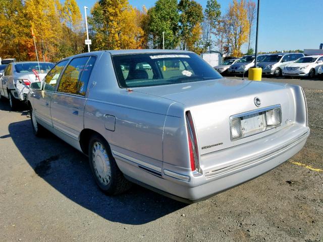 1G6KD54Y4WU727348 - 1998 CADILLAC DEVILLE SILVER photo 3