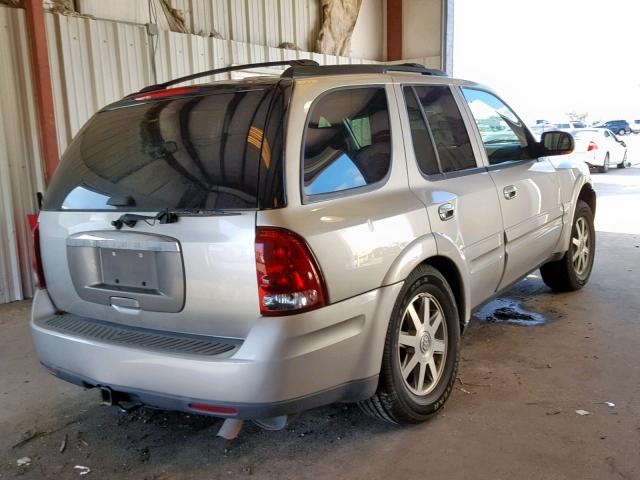 5GAET13P842269807 - 2004 BUICK RAINIER CX SILVER photo 4