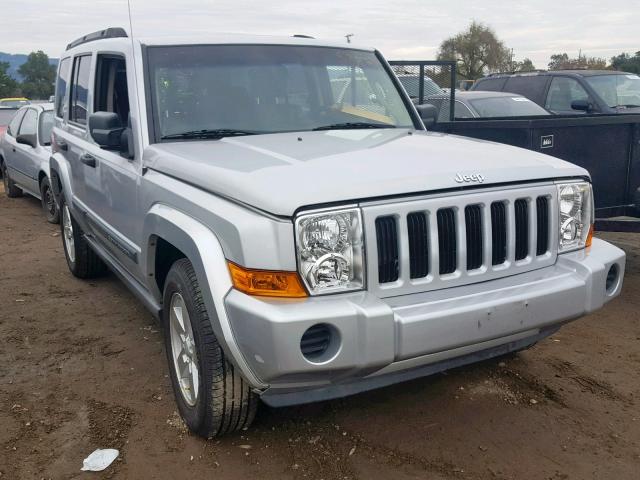 1J8HH48K16C165712 - 2006 JEEP COMMANDER GRAY photo 1
