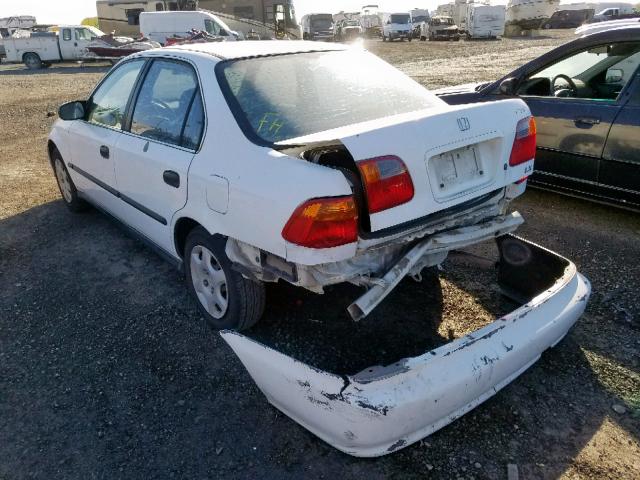 2HGEJ6675YH591543 - 2000 HONDA CIVIC LX WHITE photo 3