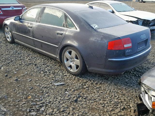 WAUML44E84N003823 - 2004 AUDI A8 L QUATT BLACK photo 3