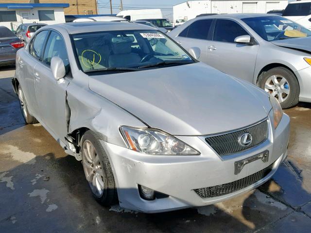 JTHCK262775012282 - 2007 LEXUS IS 250 SILVER photo 1