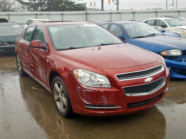 1G1ZJ57B48F200857 - 2008 CHEVROLET MALIBU 2LT RED photo 1