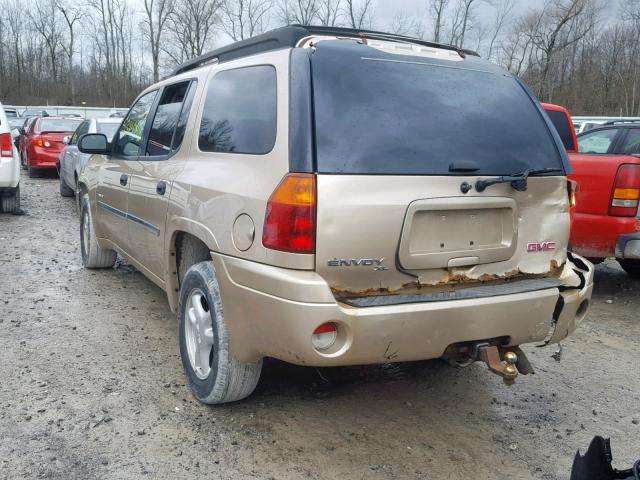 1GKET16S166164900 - 2006 GMC ENVOY XL GOLD photo 3