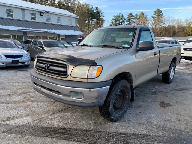 5TBJN32161S186387 - 2001 TOYOTA TUNDRA GOLD photo 2