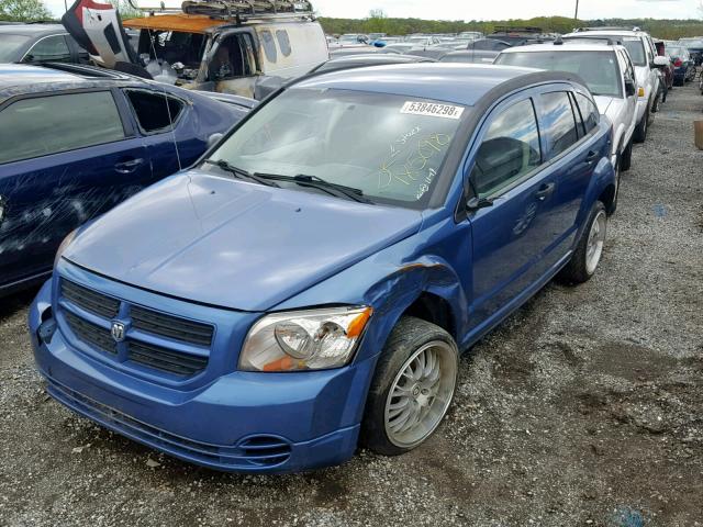 1B3HB28B97D302597 - 2007 DODGE CALIBER BLUE photo 2