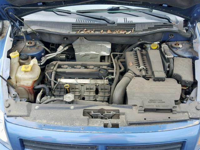 1B3HB28B97D302597 - 2007 DODGE CALIBER BLUE photo 7