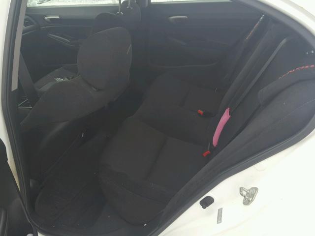 2HGFA1F63AH016880 - 2010 HONDA CIVIC LX-S Weiß Foto 6