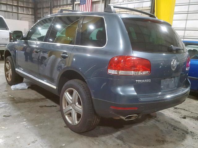 WVGCM67L84D006546 - 2004 VOLKSWAGEN TOUAREG 4. BLUE photo 3