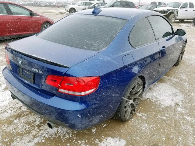 WBAWC73599E274537 - 2009 BMW 335 XI BLUE photo 4