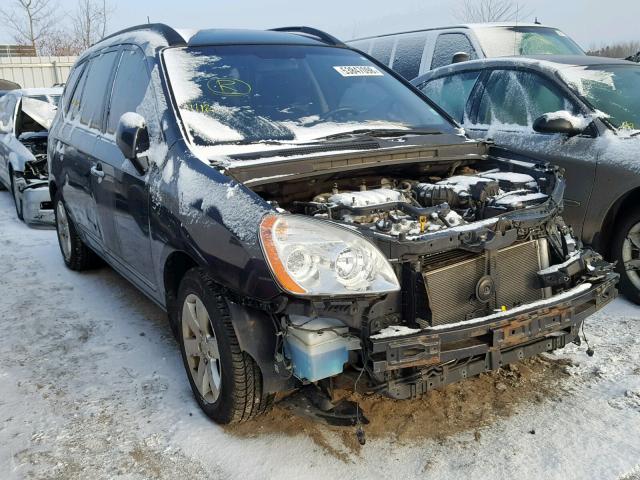 KNAFG526187147982 - 2008 KIA RONDO LX BLUE photo 1