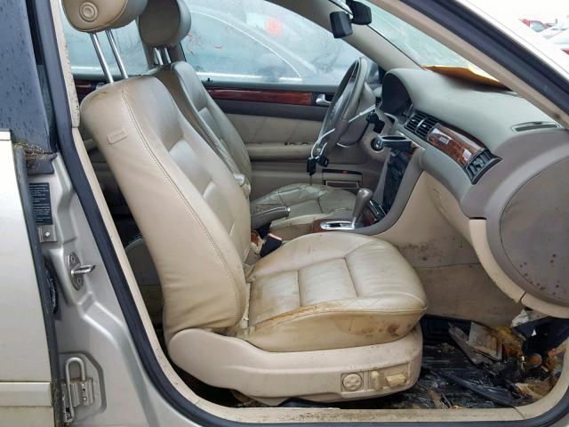 WAULT64B62N132086 - 2002 AUDI A6 3.0 QUA TAN photo 5