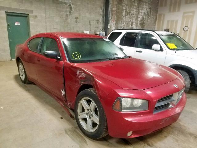 2B3KA33V99H572676 - 2009 DODGE CHARGER SX RED photo 1