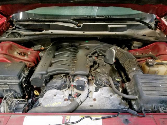 2B3KA33V99H572676 - 2009 DODGE CHARGER SX RED photo 7