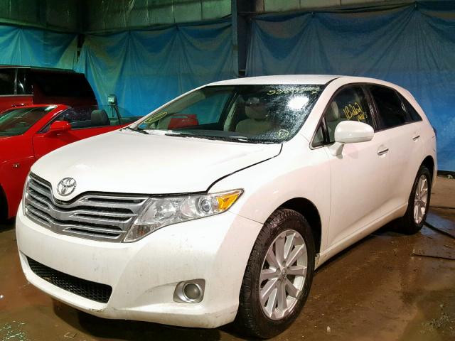 4T3ZA3BB3BU043461 - 2011 TOYOTA VENZA BASE WHITE photo 2