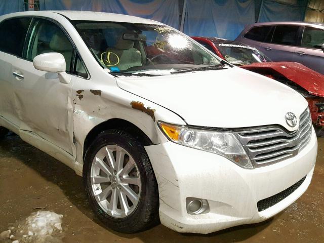 4T3ZA3BB3BU043461 - 2011 TOYOTA VENZA BASE WHITE photo 9