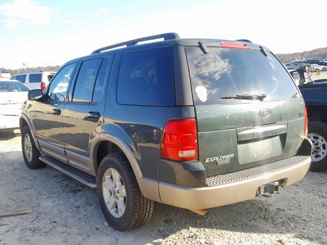 1FMZU64K94UC17115 - 2004 FORD EXPLORER E GREEN photo 3