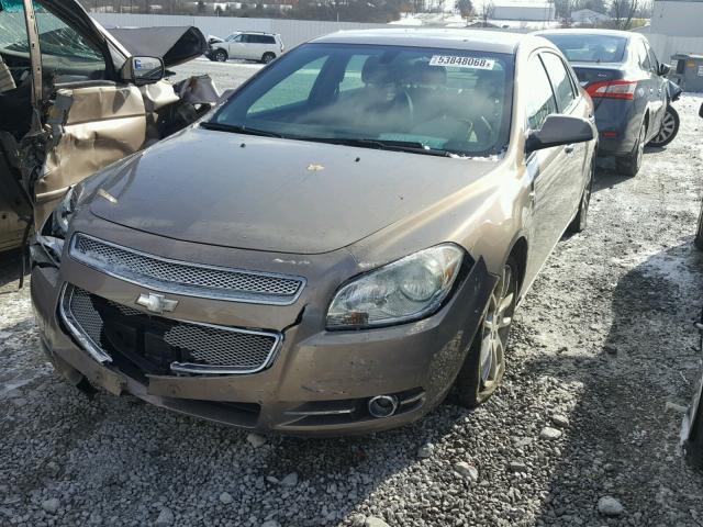 1G1ZK57748F226867 - 2008 CHEVROLET MALIBU LTZ BEIGE photo 2