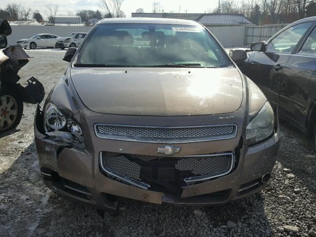 1G1ZK57748F226867 - 2008 CHEVROLET MALIBU LTZ BEIGE photo 9