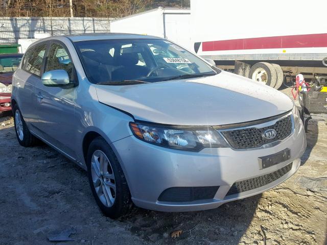 KNAFU5A20B5329411 - 2011 KIA FORTE EX SILVER photo 1