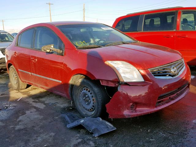 3N1AB6AP9CL734692 - 2012 NISSAN SENTRA 2.0 RED photo 1