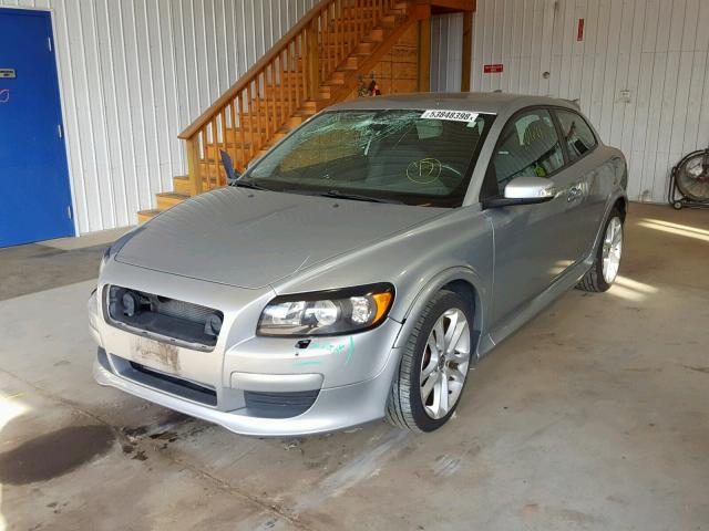 YV1MK672782060227 - 2008 VOLVO C30 T5 SILVER photo 2