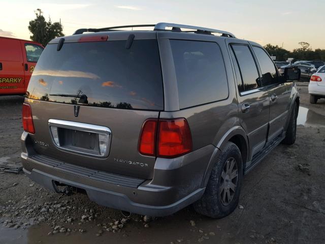 5LMFU28R43LJ43056 - 2003 LINCOLN NAVIGATOR Қоңыр фото 4
