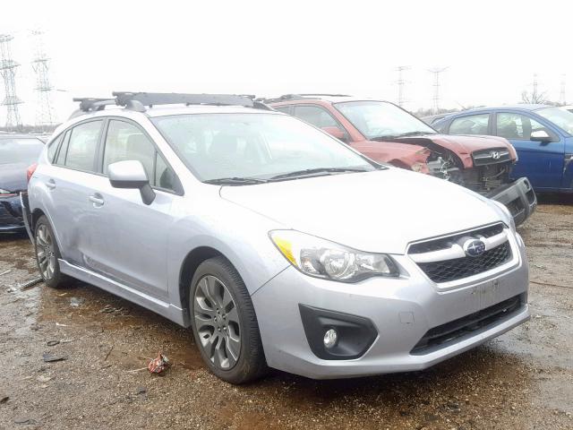 JF1GPAL62EH334013 - 2014 SUBARU IMPREZA SP SILVER photo 1