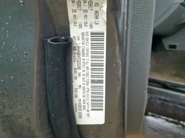 1J8HH48K47C622286 - 2007 JEEP COMMANDER Boz foto 10