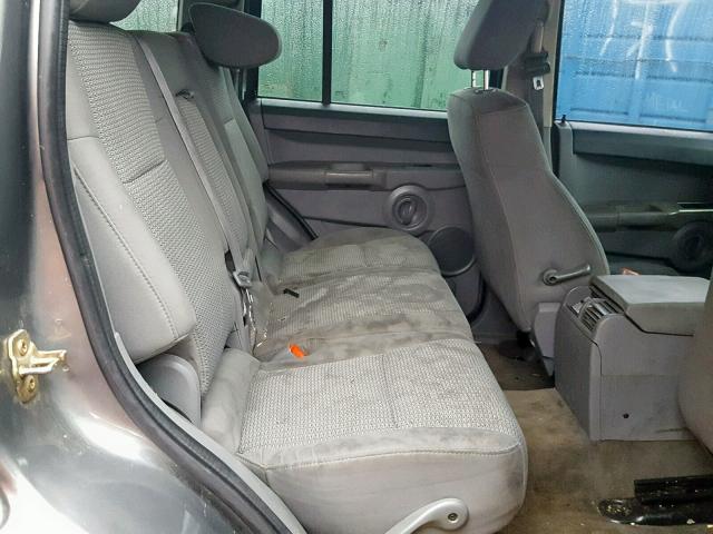 1J8HH48K47C622286 - 2007 JEEP COMMANDER Boz foto 6