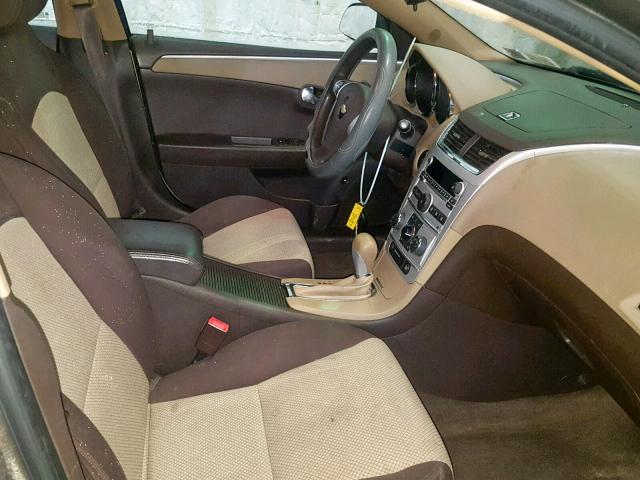 1G1ZB5EB9AF107869 - 2010 CHEVROLET MALIBU LS 棕色 照片 5