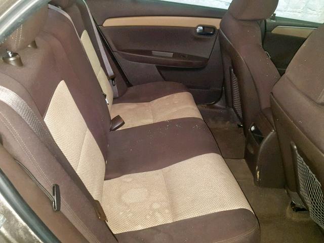 1G1ZB5EB9AF107869 - 2010 CHEVROLET MALIBU LS 棕色 照片 6