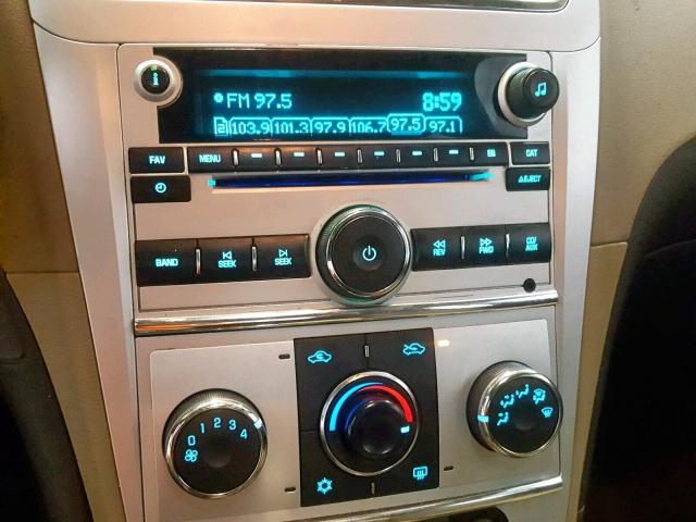 1G1ZB5EB9AF107869 - 2010 CHEVROLET MALIBU LS 棕色 照片 9