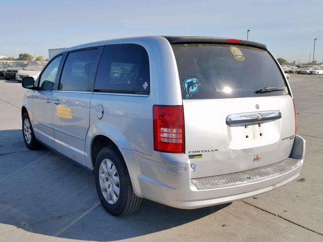 2A8HR44E99R656425 - 2009 CHRYSLER TOWN & COU SILVER photo 3