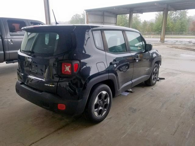 ZACCJAAT0FPB76783 - 2015 JEEP RENEGADE S CHARCOAL photo 4